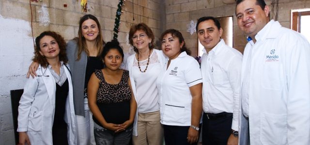 María Fritz visita a beneficiarias del programa “Médico a Domicilio”