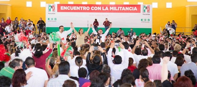 Vamos a ganar con Mauricio Sahuí y Yucatán mantendrá el rumbo: Claudia Ruiz Massieu