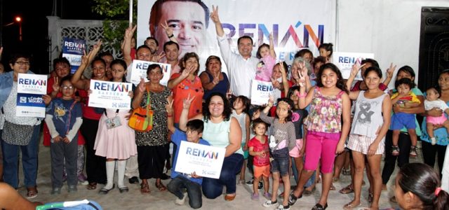 Mejorar la calidad de vida en las colonias del sur, prioridad de Renán Barrera