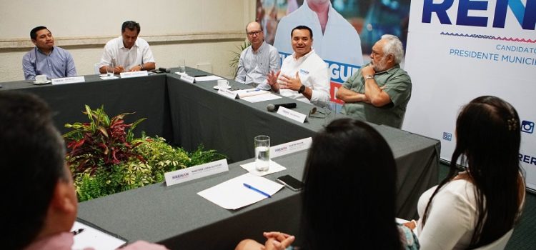 Afirma Renán Barrera impulsar una agenda conjunta en temas metropolitanos