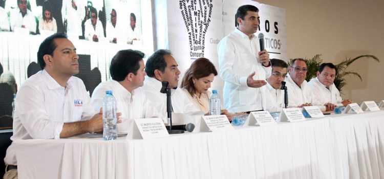 Realizan con éxito primer Foro Democrático 2018
