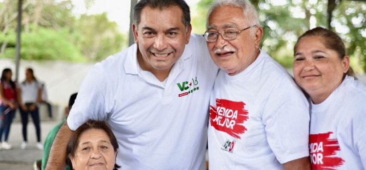 Garantiza Víctor Caballero mismas oportunidades de empleo para adultos mayores