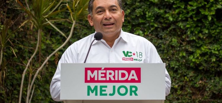 Ofrece Víctor Caballero fin a la inseguridad y deterioro social del Centro Histórico