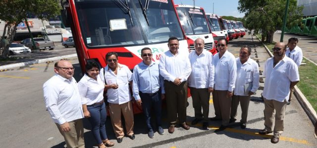Sahuí propone ampliar horario del transporte público