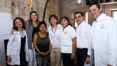 Photo of María Fritz visita a beneficiarias del programa «Médico a Domicilio»