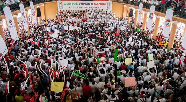 Photo of En unidad se registran los 106 precandidatos del PRI a las alcaldías de Yucatán   