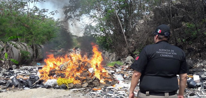 Photo of Destruye la PGR drogas y diversos objetos decomisados en Yucatán