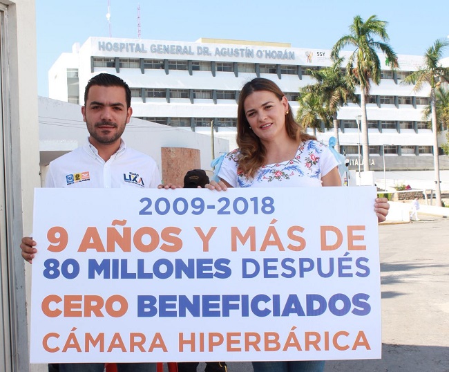 Photo of Cámara hiperbárica deja con número rojos a yucatecos y sin atención médica