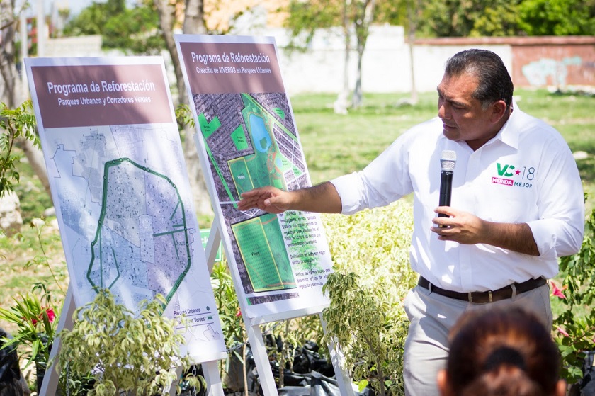 Photo of Impulsar la reforestación en todo Mérida, propósitos de Víctor Caballero