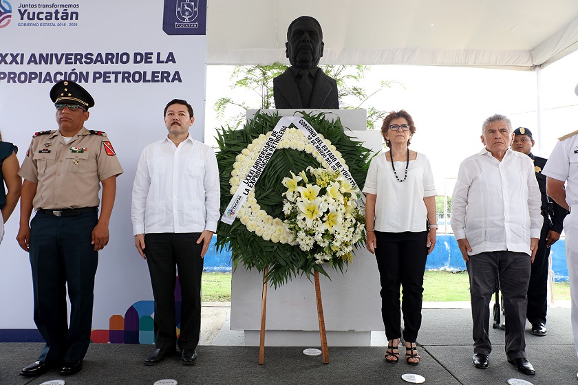 Photo of Autoridades celebran el 81 aniversario de la Expropiación Petrolera