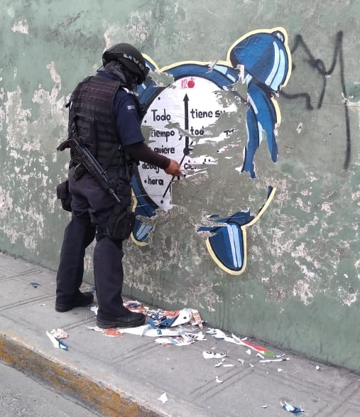Photo of Policía Municipal contribuye a mejorar la imagen del Centro Histórico