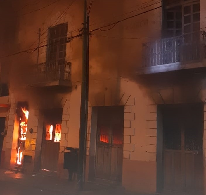 Photo of Incendio en céntrico predio