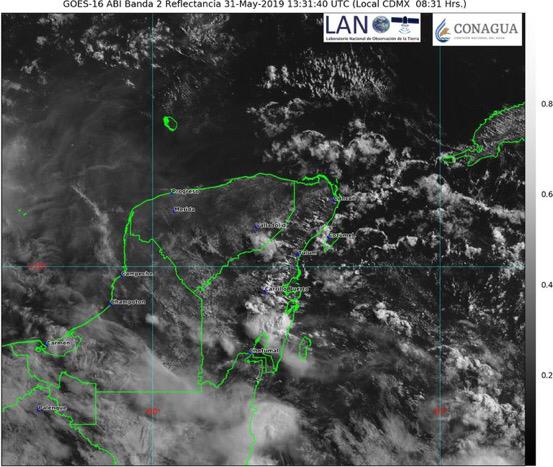 Photo of Se pronostican lluvias para la Península de Yucatán