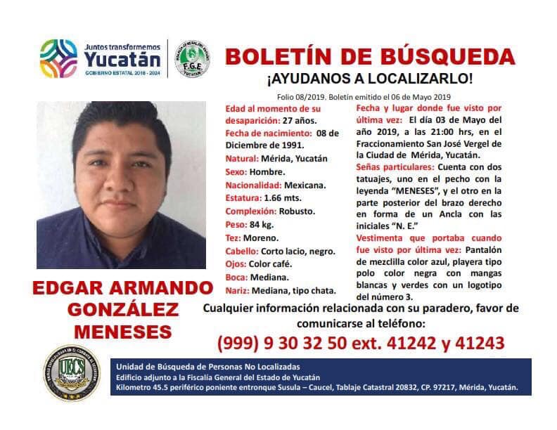 Photo of Confirma la Fiscalía de Yucatán que el cuerpo hallado en Tixkokob es del conductor de DiDi