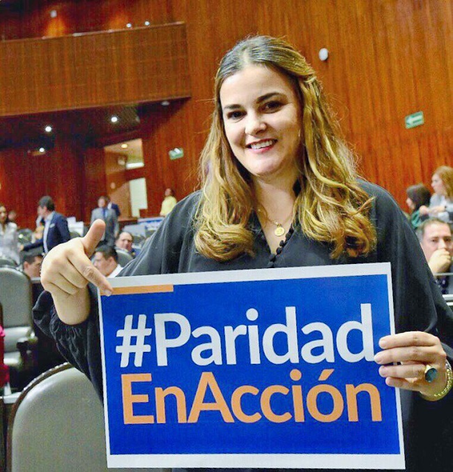 Photo of Celebra Cecilia Patrón aprobación de paridad en espacios de servicio público