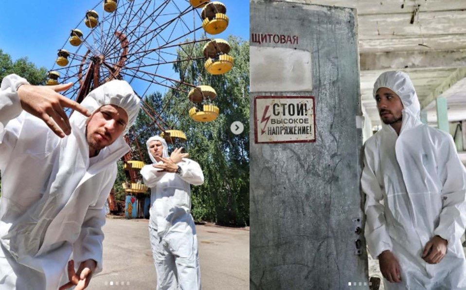 Photo of Las fotos de Luisito Comunica en Chernobyl que enfurecieron a sus fans