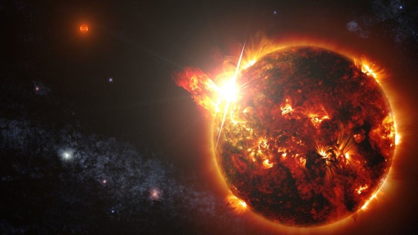 Photo of Por primera vez detectan y miden una erupción estelar gigante