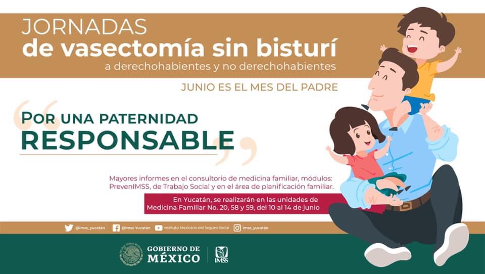 Photo of IMSS Yucatán lanzó una campaña para realizar vasectomía sin bisturí