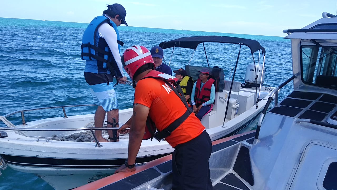 Photo of Semar brindó apoyo a 5 personas que se quedaron a la deriva en inmediaciones de Progreso
