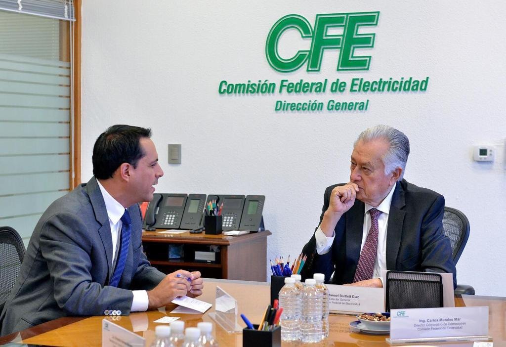 Photo of En reunión con director de la CFE, Mauricio Vila sigue con las gestiones para conseguir tarifas eléctricas más justas para Yucatán