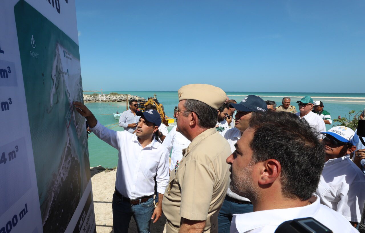 Photo of Gobernador Mauricio Vila continúa promoviendo acciones para recuperar la costa yucateca