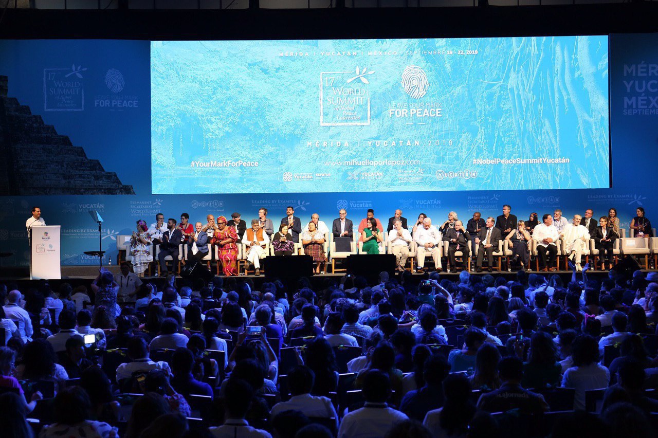 Photo of Yucatán atrae la mirada del mundo durante la Cumbre Mundial de los Premios Nobel de la Paz