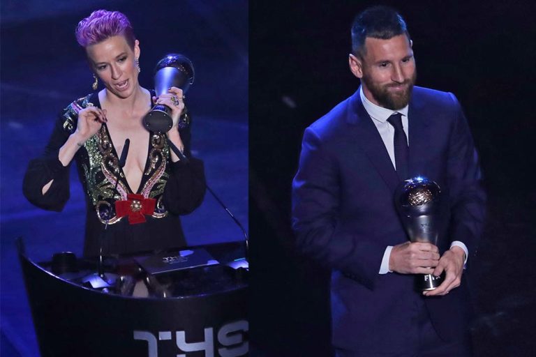 Photo of Rapinoe y Messi ganan The Best y son los mejores del mundo