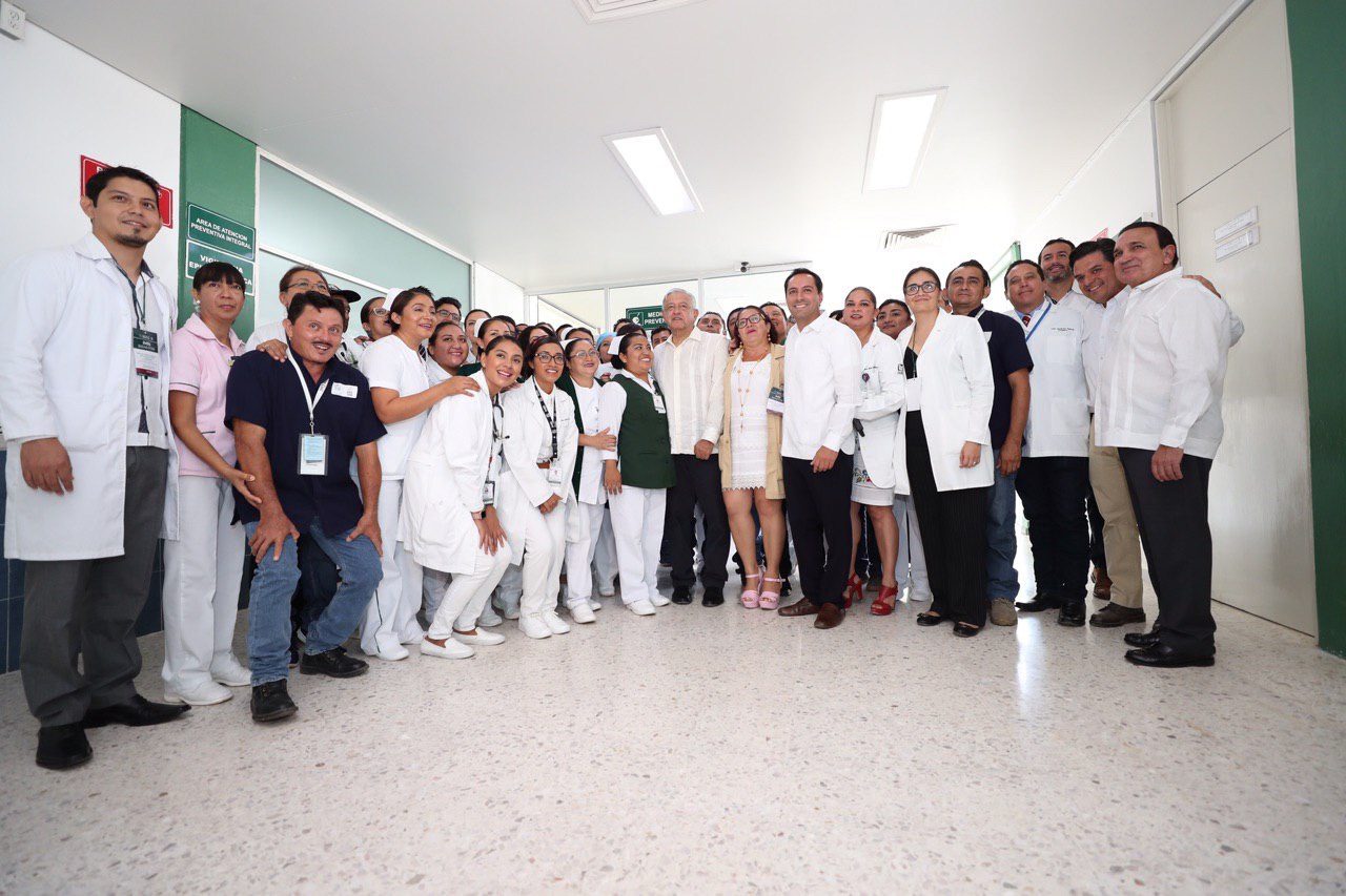 Photo of Mauricio Vila y el Presidente AMLO seguirán uniendo esfuerzos en favor de la salud de los yucatecos
