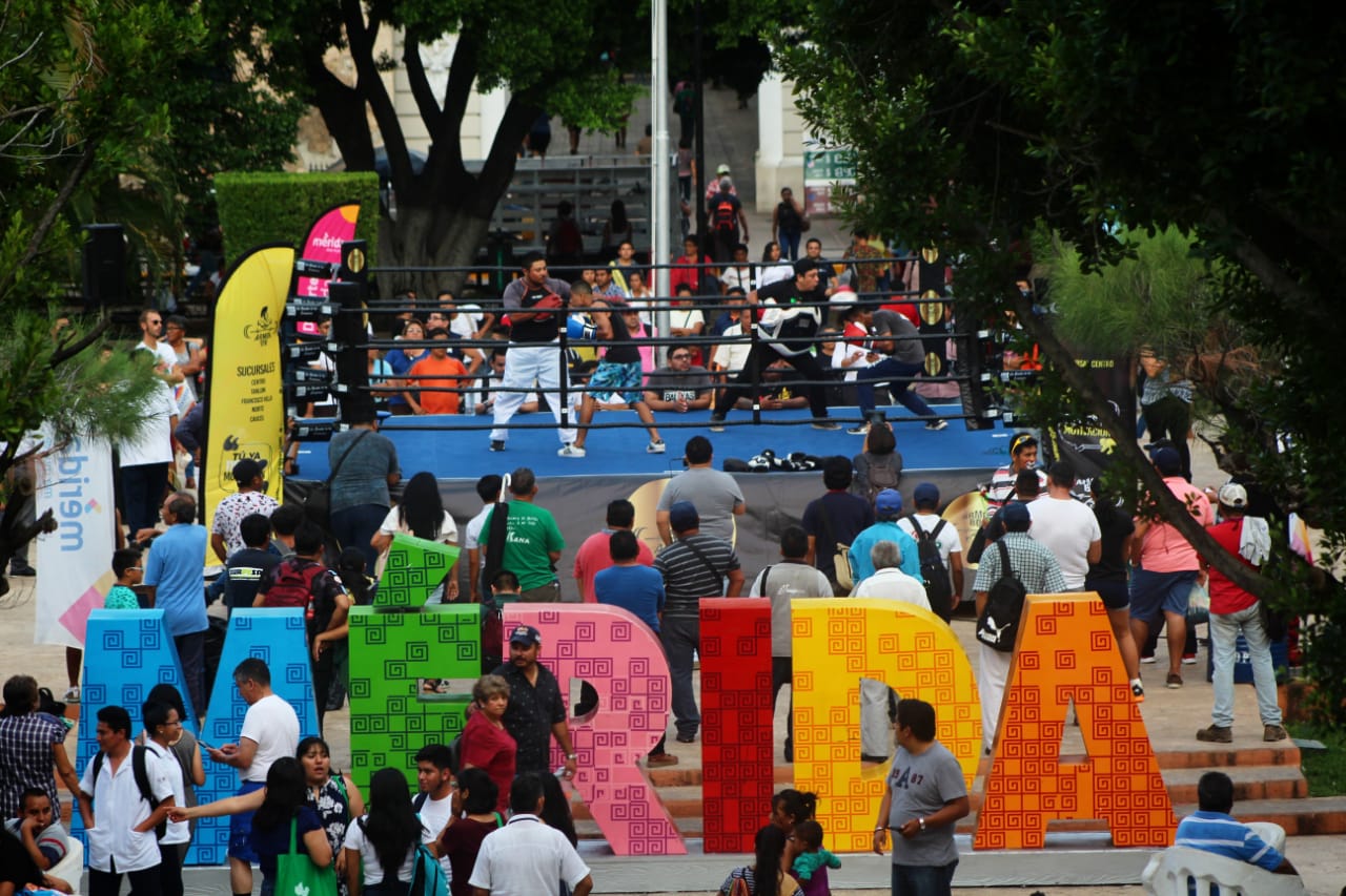 Photo of Preparan magna función de box en la Plaza Grande
