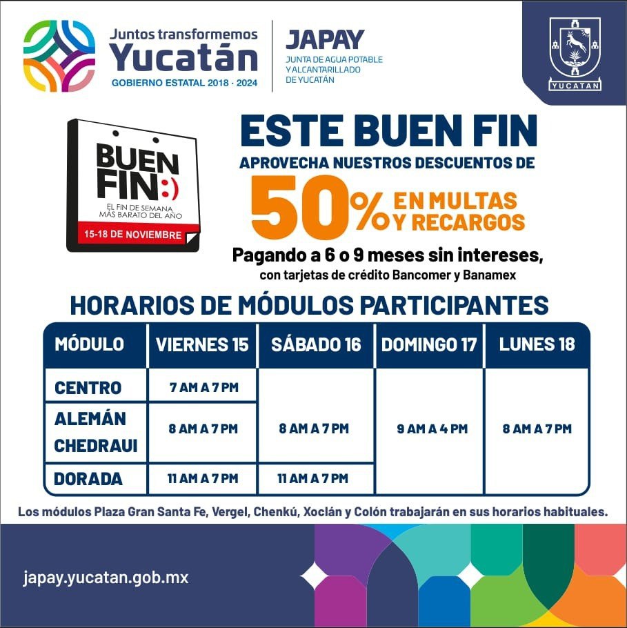 Photo of Gobierno de Yucatán se suma a El Buen Fin 2019
