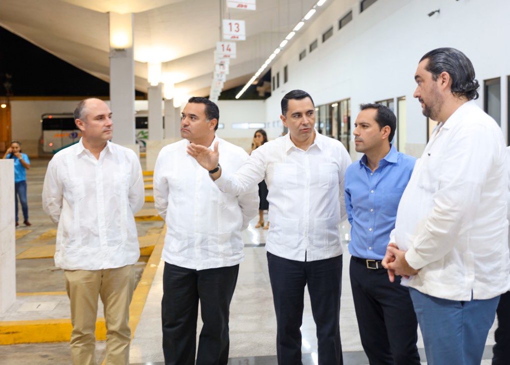 Photo of El Gobernador Mauricio Vila inauguró la Terminal de ADO del Centro Histórico de Mérida