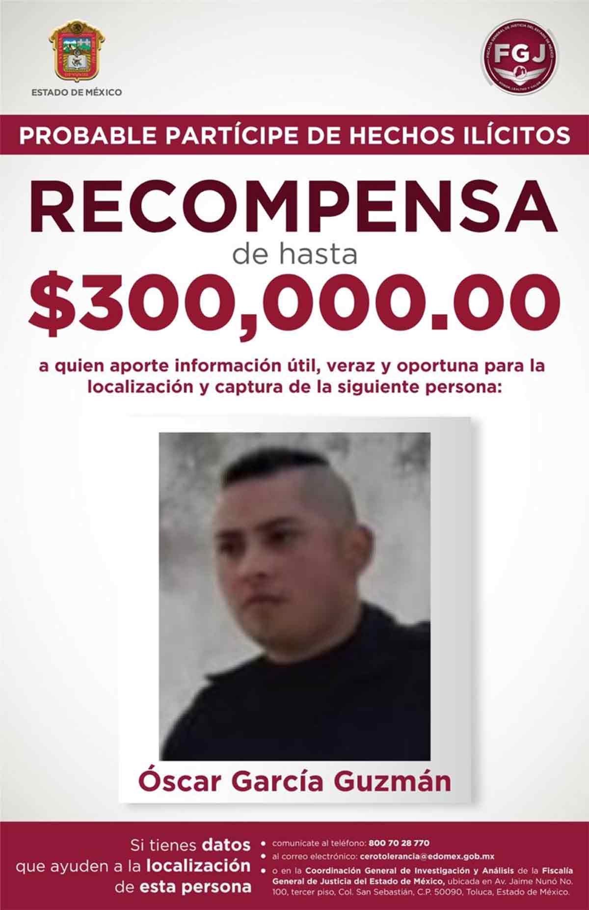 Photo of Fiscalía ofrece recompensa por «Monstruo de Toluca”, se busca en todo el país