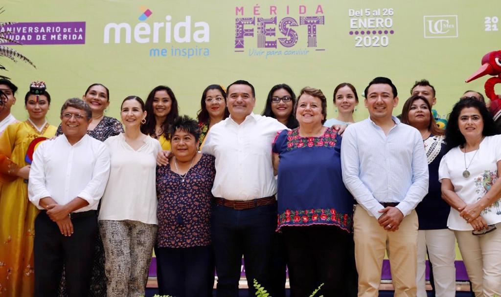 Photo of Presenta el alcalde Renán Barrera el Mérida Fest 2020, que celebra el diálogo multicultural a través del arte
