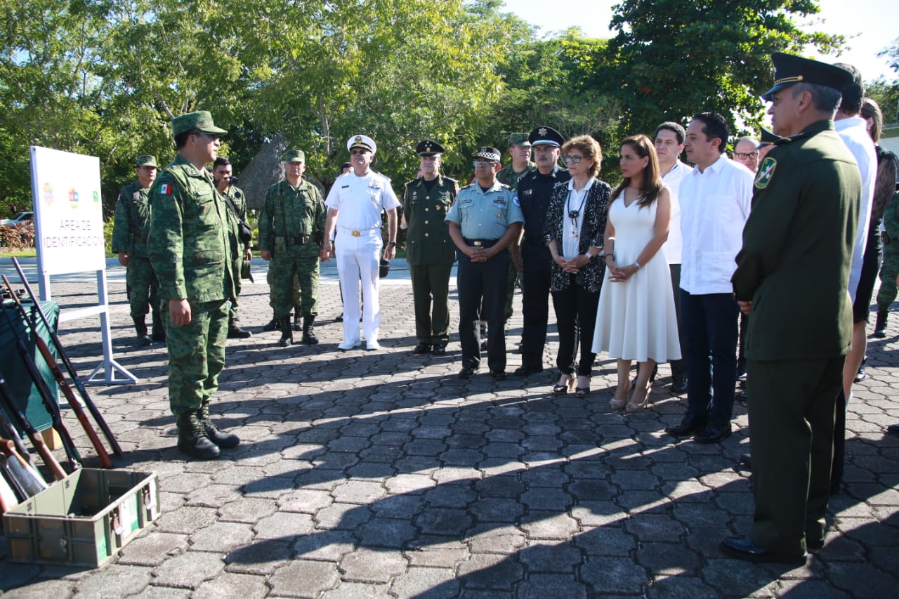 Photo of Participa Yucatán en aseguramiento y destrucción de casi 400 armas de fuego