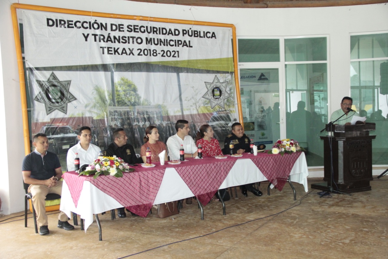 Photo of Reconoce alcalde de Tekax Diego Avila a la Policía Municipal