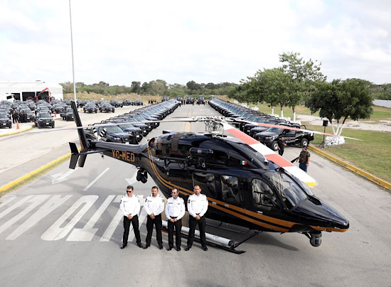 Photo of Entrega Vila moderno helicóptero a la SSP y más patrullas a municipios