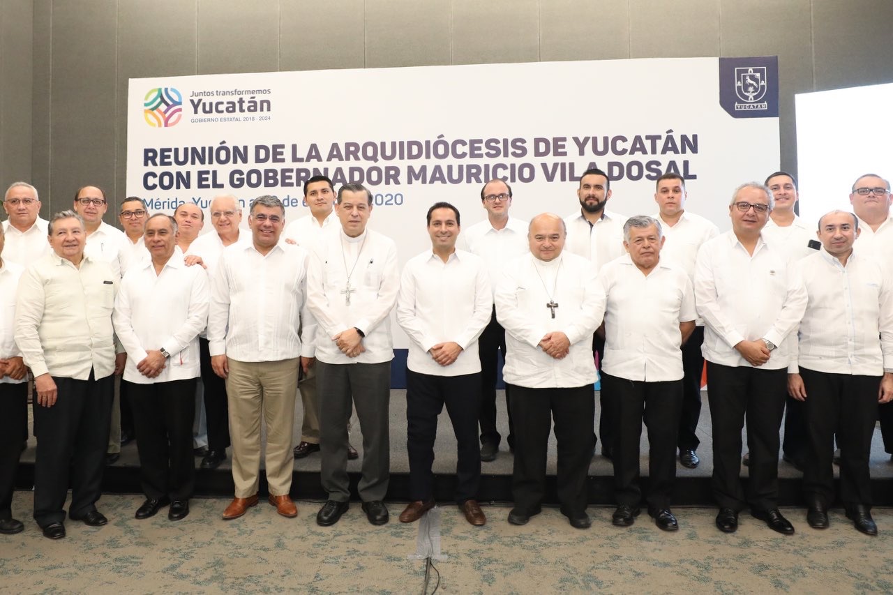 Photo of El Gobernador Mauricio Vila Dosal y la Arquidiócesis de Yucatán refrendan colaboración en favor de los que más lo necesitan