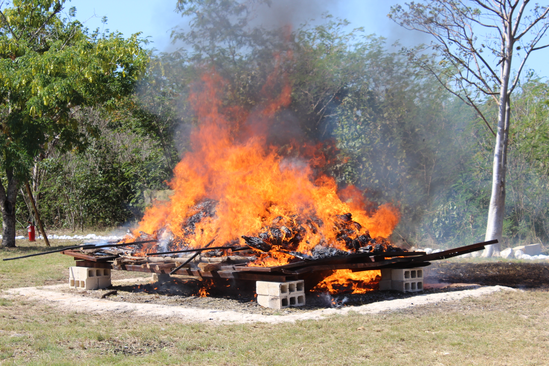 Photo of FGR en Yucatán y Sedena incineran más de 191 kilos de droga