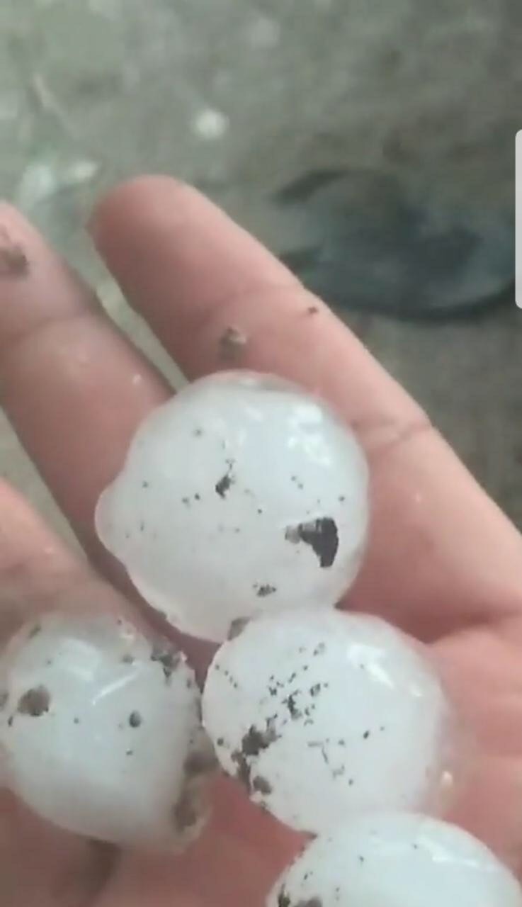 Photo of Graniza en Yucatán, principalmente en el puerto de Dzilam Bravo