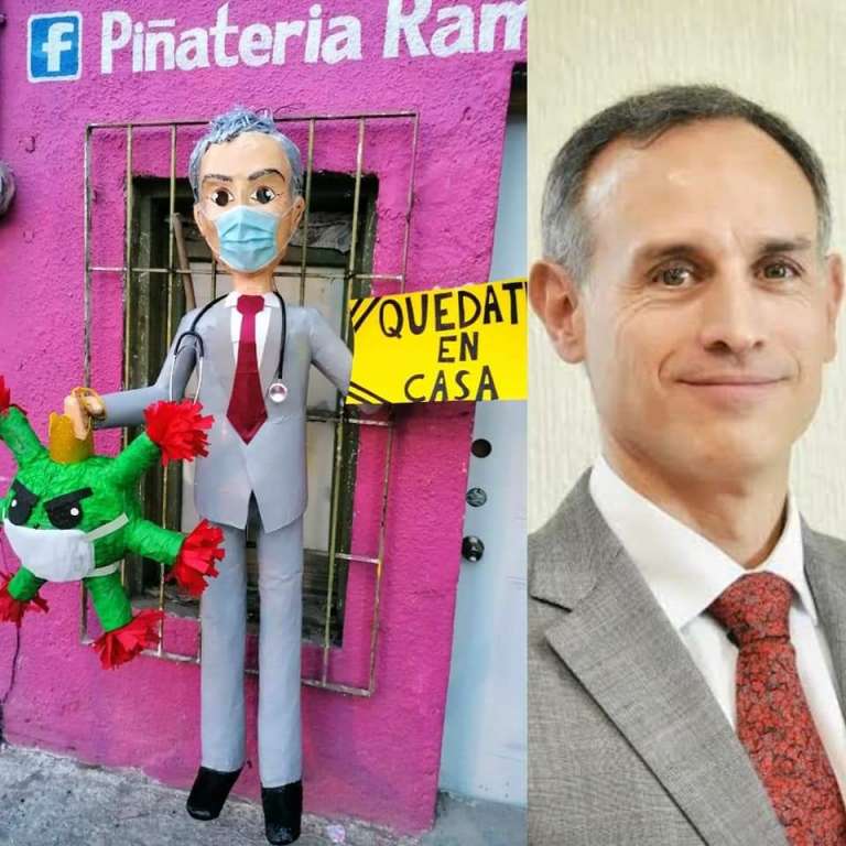 Photo of ¡Cosa bien hecha! Llega la piñata de López Gatell para darle al Covid-19