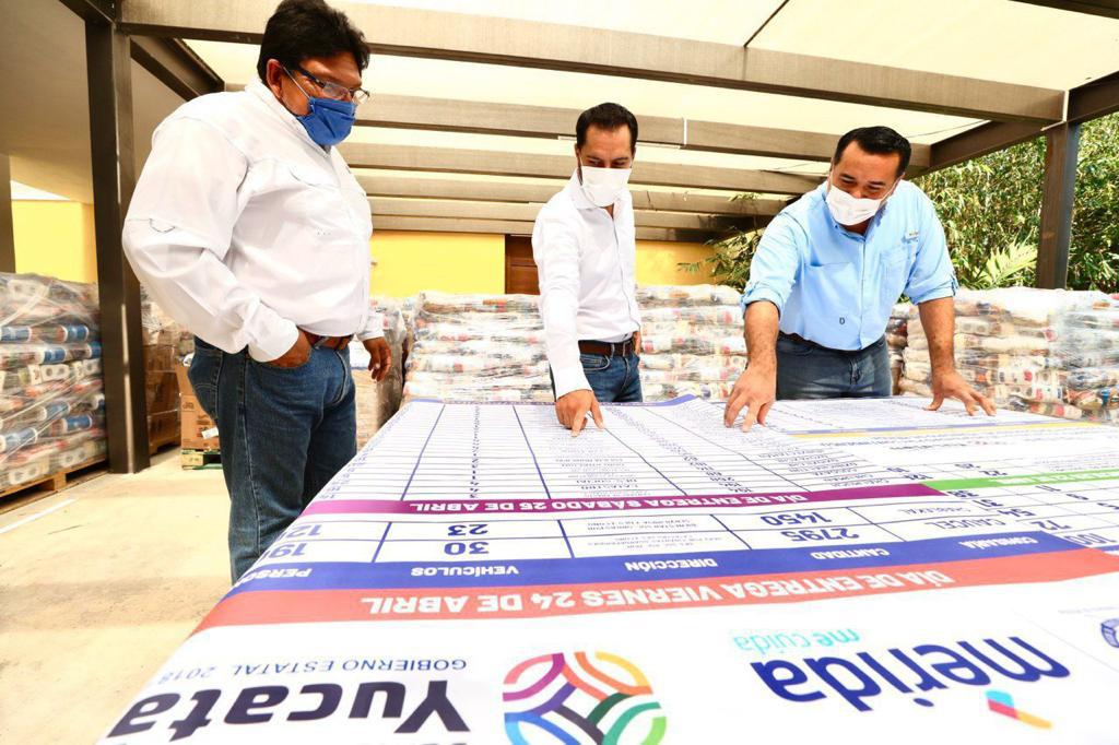 Photo of Habitantes de comisarías y zonas marginadas de Mérida están recibiendo 80,000 paquetes de ayuda alimentaria durante contingencia por Coronavirus