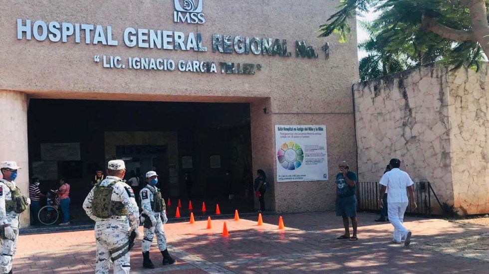 Photo of Guardia Nacional inicia vigilancia de hospitales del IMSS, en Yucatán se reguardan dos