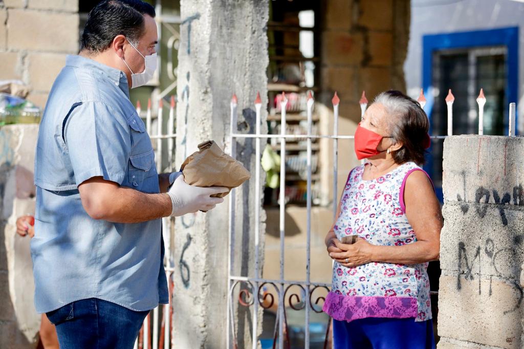 Photo of Renán Barrera supervisa la segunda etapa de entrega de apoyos alimentarios