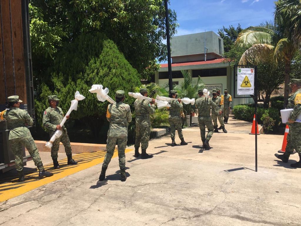 Photo of La X Región Militar recibió más de 22 toneladas de insumos y equipo médico para distribuir en la Península de Yucatán