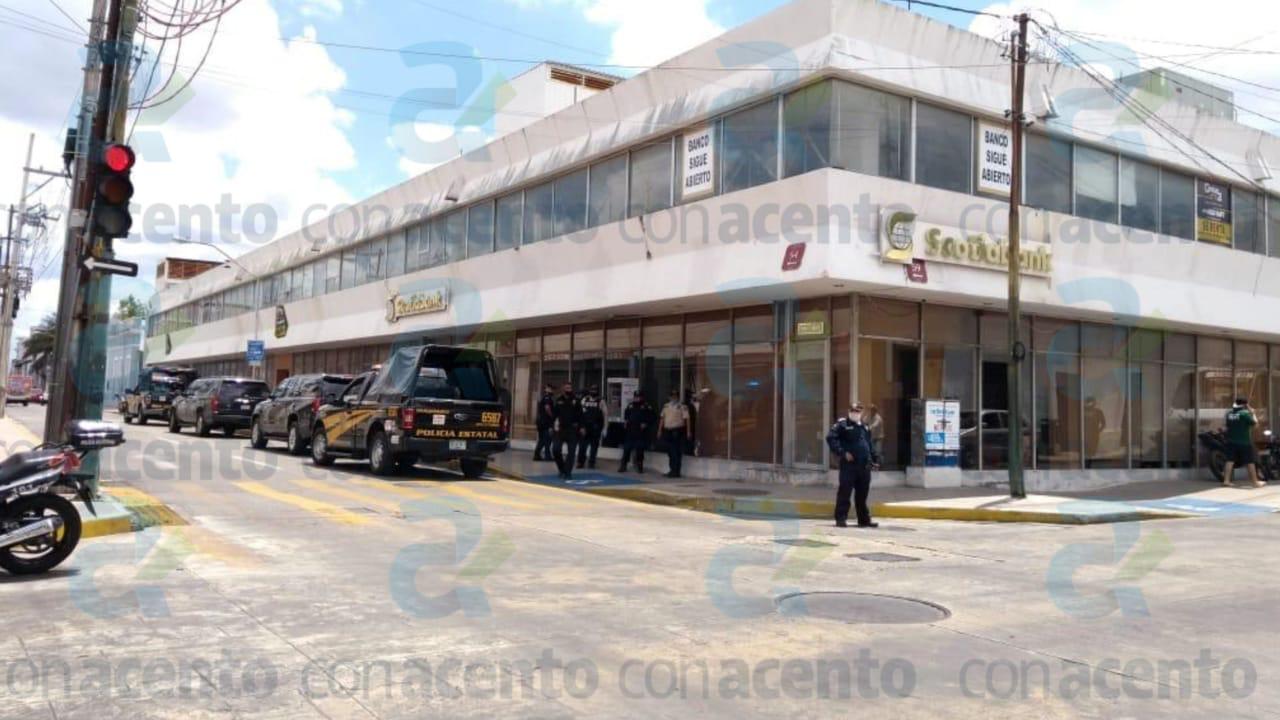 Photo of Frustran presunto asalto bancario en el Centro de Mérida