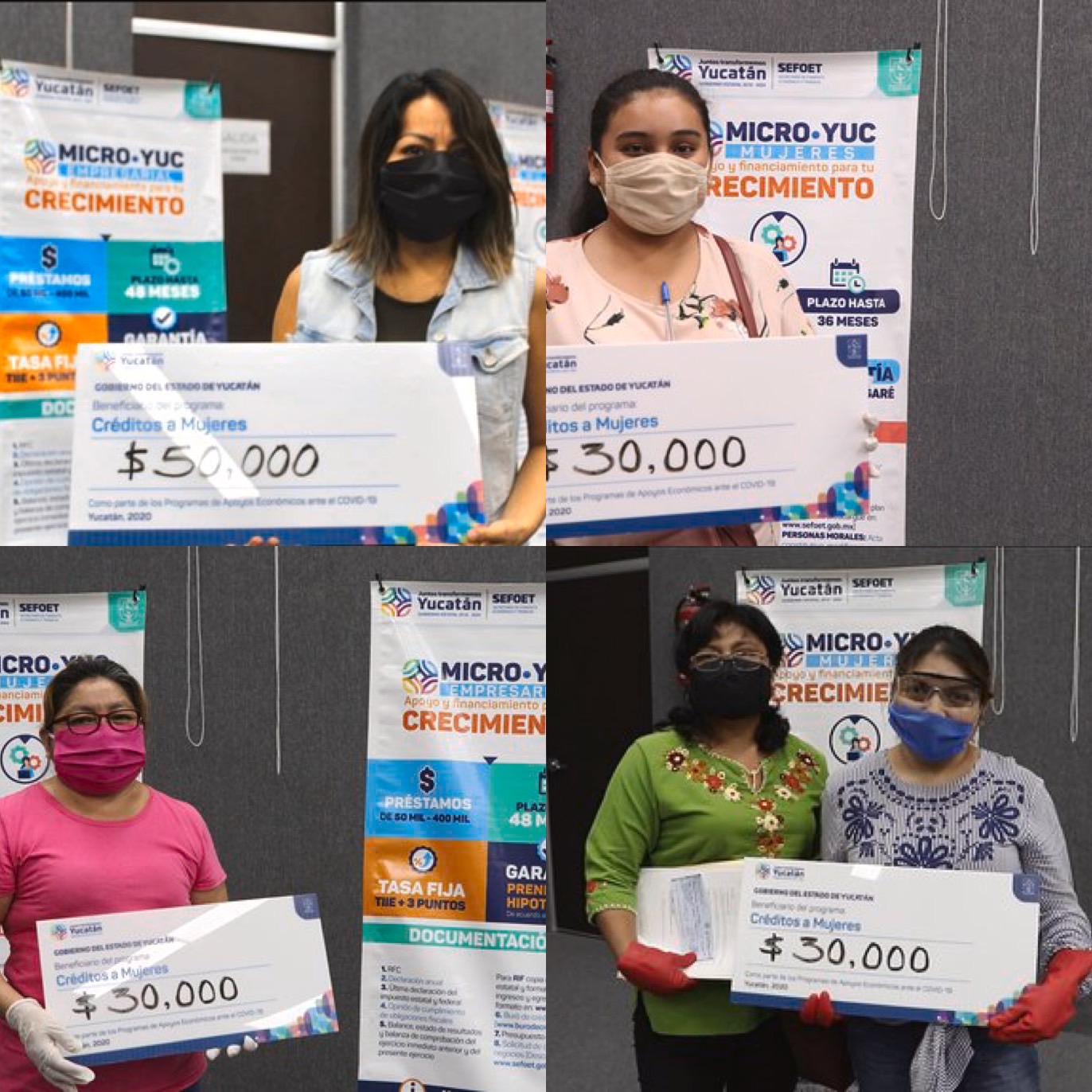 Photo of Gobierno del Estado apoya a mujeres yucatecas con créditos para impulsar de nuevo sus negocios ante la contingencia por el Coronavirus