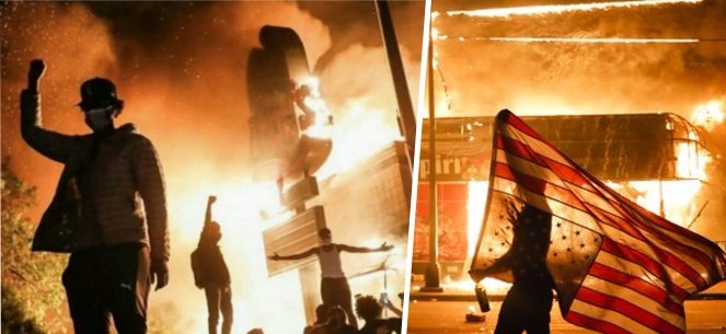 Photo of El caos se apodera de Estados Unidos, noches de fuego y furia por George Floyd