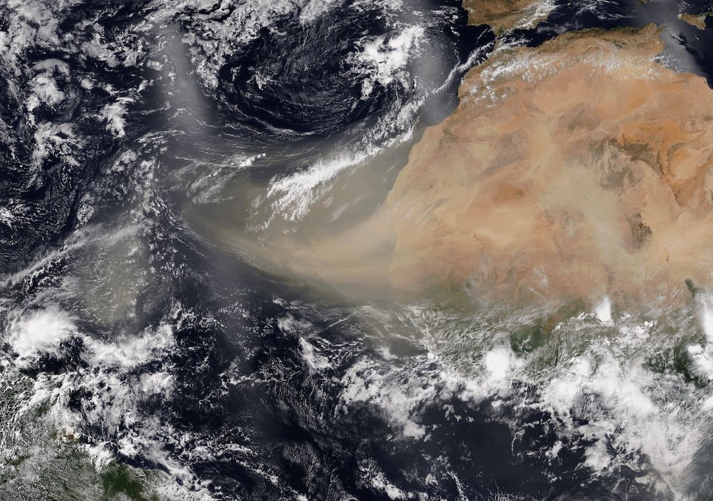 Photo of La próxima semana llegaría el polvo de Sahara a la Península de Yucatán