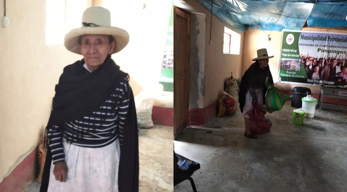 Photo of Abuelita campesina dona su cosecha para enfermos de COVID-19