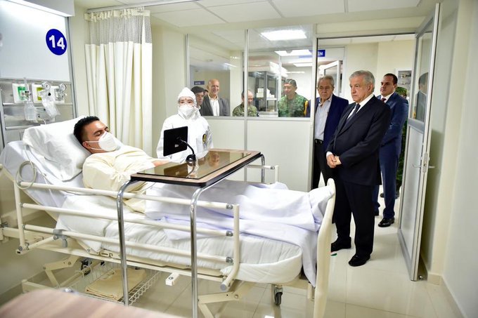Photo of El ISSSTE aclara que en visita de AMLO a hospital mostró simulacro de atención a paciente con COVID-19